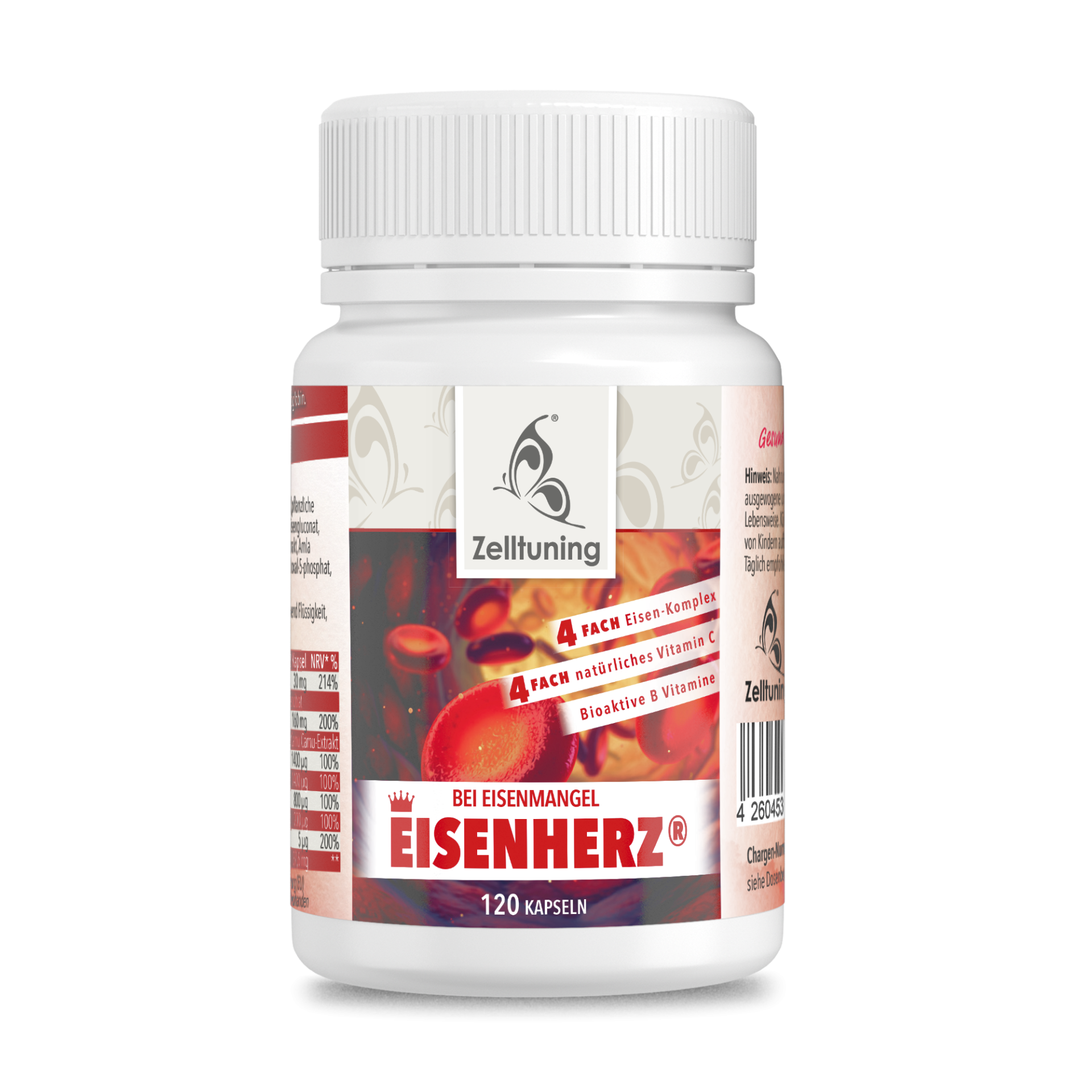 5x Eisenherz 4 + 1x gratis. Vierfach Eisenkomplex